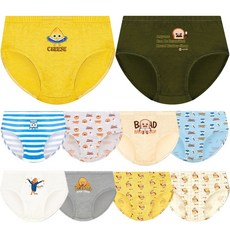 MR Kids 男孩麵包理髮店 Brad Holic + Master Triangle 內褲 10 件套