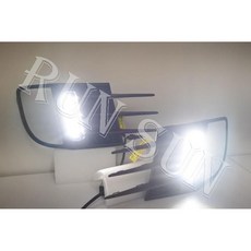 RUN SUN 車燈 車材 全新 09 10 11 12 GOLF 6 GTI LED日行燈 全亮, 1個