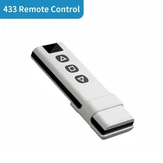 TNCE Tuya WiFi/Zigbee 스마트 RF433 커튼 스위치 모듈(전동 롤러 셔터 블라인드용) Alexa Google 홈으로, 07 remote controller