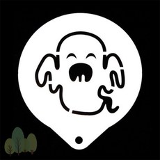 파스텔숲길 디자인몰드 유령 스텐실도안