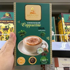 Lioncafe 인스턴트 커피 4in1 카푸치노 코코넛 라이온카페 - Lion coffee Capuchino 4in1, 3개, 16개입, 144g