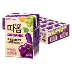 TAOM 紅葡萄&青葡萄&紅蘿蔔&紫蘿蔔果汁, 24入, 120ml