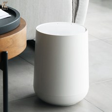 가정용 거실 압축식 분류 북유럽 쓰레기통 주방 화장실 창의 쓰레기통 큰 사이즈 휴지통, 753 화이트
