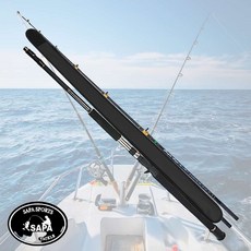 민물대 케이스 블랙 110cm 선상 보호 정리 바다 장비 슬림