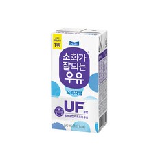 매일유업 소화가잘되는우유 190ml (소비기한 26년 04월 02일), 12팩