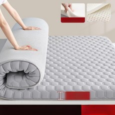 매트리스 토퍼 싱글 슈퍼싱글 알러지케어 매트 꿀잠 이불, 1cm, 1 기술 축구형 그레이 5cm