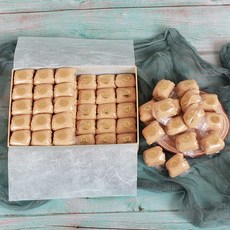 감사한분들께 고급 단지청 호박엿(500g) 60p 중소기업 회사 명절 선물 세트, 500g, 1개