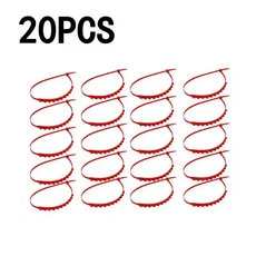 스노우체인유니버설 겨울 필수 패키지: 10/20개 자동차 스노우 타이어 체인 및 얼음 눈 비상용 미끄럼 방지, 01 20pcs