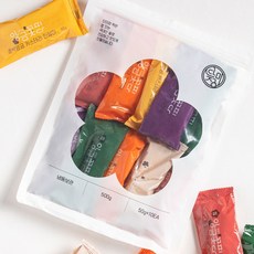 국내산 쌀 전통 가래떡 인절미 앙금떡 6종 혼합, 50g, 20개