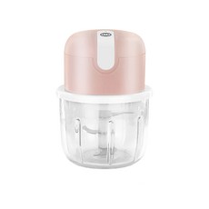 300ML玻璃杯無線食物切碎機，一鍵啟動快速碎料，小巧便攜易清洗, 1個