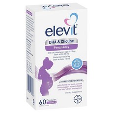 Elevit DHA + Choline Pregnancy 60 Capsules, 1개, 60정