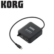KORG plugKEY 行動MIDI音訊介面 黑色款，公司保固現貨供應，輕巧便攜，專業音訊品質, 黑色款