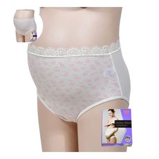 빅사이즈임부팬티 순면 골지 복부를 따뜻하게 임부용팬티 임신준비