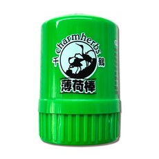 千鶴薄荷棒系列 22.5g 草本精油 檸檬香 花香 茶樹香 台灣公司貨 綠色 檸檬香, 1個, 綠色 | 檸檬香
