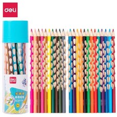 조카선물 수채화색연필 드로잉 펜슬 일러스트 미끄럼방지 초등학생 미술 준비물, 24pcs