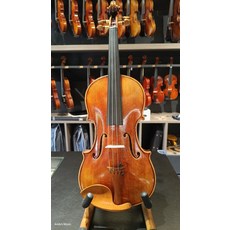 手工小提琴 4/4, 仿古棕色, 多木紋, 1個, BL-600 4/4 小提琴