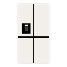 LG 디오스 오브제컬렉션 STEM 얼음정수 냉장고 J825MEE042