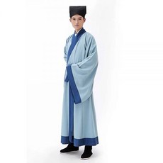 사극 의상 무대 코스튬 서민 검객 양반 한복 조선시대 그레이 모자포함 150cm