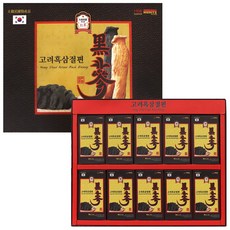 명절 선물세트 고려흑삼절편 쇼핑백증정, 1세트, 20g 10갑, 200g