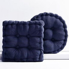 해피유통 편안한 다용도 원형 방석 사계절용 다양한 색상 가정용 사무실용, 40*40cm 9바늘-280g, 22
