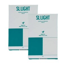 2박스 에셀라이트 센텔라 포어리스 나비존 패치, 2세트, 8개입