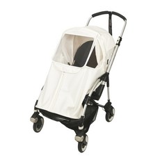 와우베이비 부가부 유모차 호환 사계절 방풍커버 (부가부 비 폭스 카멜레온 동키 버팔로 호환 가능), 바닐라크림