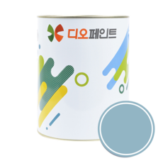 디오페인트 세라믹플러스 결로 곰팡이 방지용 페인트, 비비드 33 파우더블루, 1L, 1개