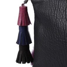 더히 레이어 가죽태슬