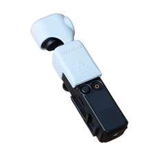 DJI Osmo Pocket3 矽膠套 保護罩 口袋3 雲台 保護殼 防摔 配件, 1個, 灰白色