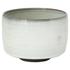 Aika 藍花 Rinzen 半月形抹茶陶瓷碗, 1個, 朝雲