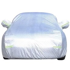 AOMIKS 자동차 바디 커버 사계절 방수 및 자외선 차단 체크무늬자동차커버, 1개