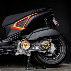 黑武士 傳動 碗公 離合器 後組 適用於 六代勁戰 水冷BWS FORCE2.0 AUGUR NMAX, 1個, 碗公離合器組