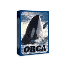 左西 虎鯨卡 ORCA Cards 德國OH卡系列商品 激發想像力, 1個, 藍色