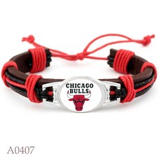 농구 가죽 로프 브레이드 팔찌 코비 브라이언트 제임스 레이커스 워리어스 네츠 매버릭스 그리즐리스 선즈 호넷츠, 03