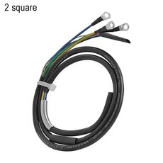 2MM 5MM 와이어 센서 브러시리스 800W 자전거용 순수 전자 구리 위상 케이블 모터용 1000 모터, 2 squa, 1개