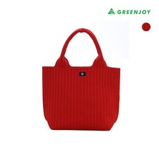 그린조이 여성 솔리드 니트 스몰쇼퍼백, 라코스테 LACOSTE 25FW NEW시티코트(CITY, 레드