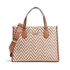 GUESS Silvana Handbag fabric cognac HWCV8665220-COG