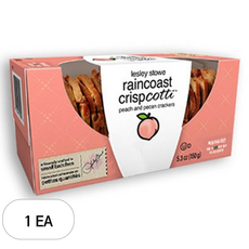 레슬리스토 레인코스트 크리스프 코티 복숭아 앤 피칸, 150g, 1개