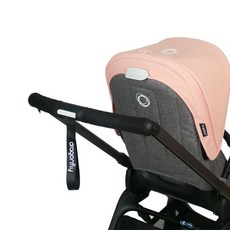 와우베이비 부가부 드래곤플라이 전용 손잡이커버 (보호자용 + 유아용 세트), 블랙, 1개
