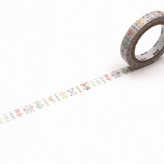 mt 2020AW ex 系列 疊色水彩 紙膠帶, 1個, 疊色水彩, 線性刺繡