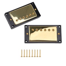 Yibuy 골드 더블 코일 Sealed Humbucker 픽업 세트 for 일렉트릭 기타, 1개