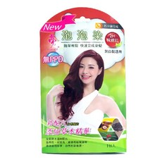 夢17 草本泡泡染髮乳 - 15分鐘快速染髮，無PPD添加, 1個, 楓糖紅(單包), 楓糖紅