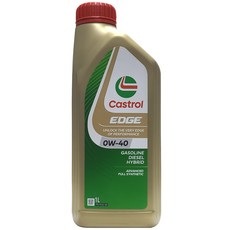 캐스트롤 엣지 0W40 금색 1L 1개 가솔린 디젤 하이브리드 100% 합성 엔진오일 (액체 티타늄 유막 특허 기술) BMW LL-04 MB 229.51 RN0710