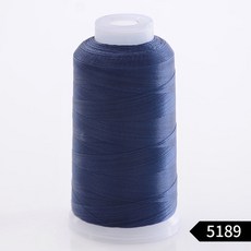 【針線】【送針】拉不斷的皮革綫 尼龍綫 手縫針綫 縫紉機綫 250D/3股細綫 風箏線 裁縫 車縫線 手縫線 縫紉線, 藏青5189, 1個