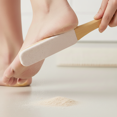 리노이 우드 뒷꿈치 균열 굳은살 각질 제거기, 1개