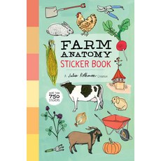 (영문도서) Farm Anatomy Sticker Book: A Julia Rothman Creation; More Than 750 Stickers Paperback, Storey Publishing, English, 9781635865387