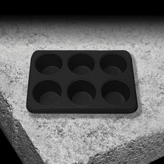 비즈쿡 높은 머핀팬, 1개