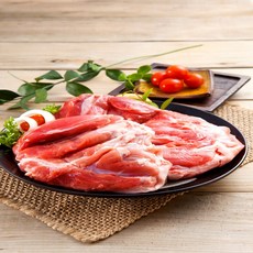 국가대표돼지 국내산 한돈 냉장 사태 수육 보쌈 덩어리, 3개, 1kg