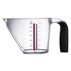 셀렉트100 위에서도 눈금이 보이는 내열 계량컵, 1개, 클리어, 600ml