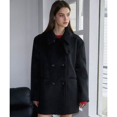 로제프란츠 ROSEFRANTZ High Neck Half Coat Black